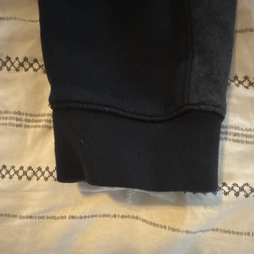 Nike Boys S Black Jogger Sweatpants Standard Fit Drawstring Elastic Waistf - Picture 3 of 7